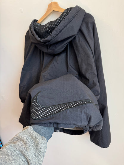 90s Nike Black Essential Jacket (L)