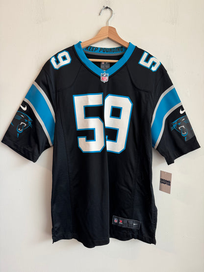 2010s Carolina Panthers Luke Kuechly Nike Home Jersey (L)