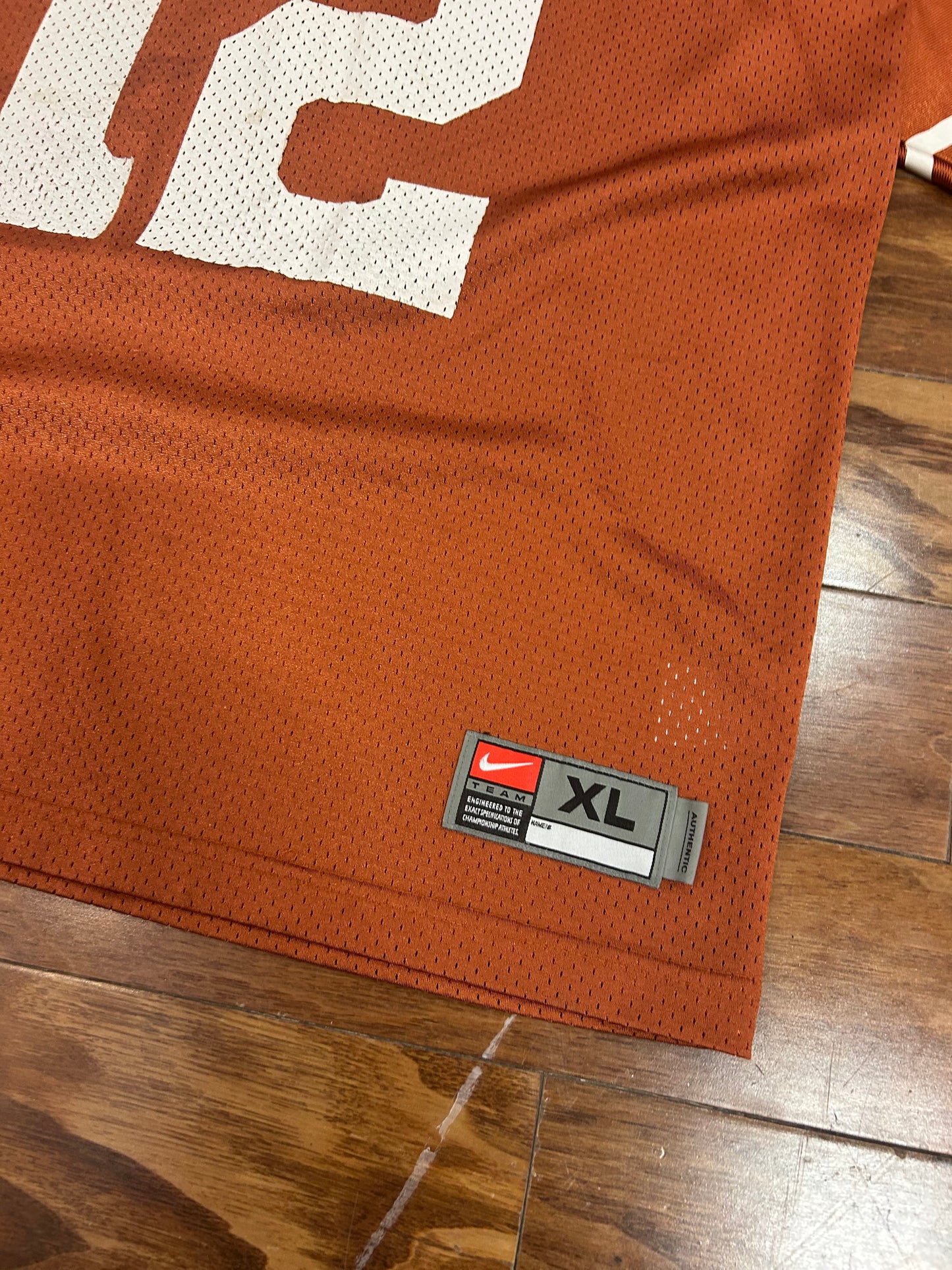 2007 Texas Colt McCoy #12 Vintage Nike College Jersey (XL)