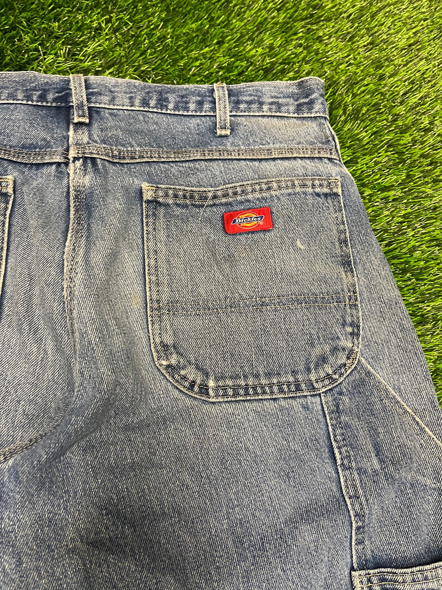 00s Dickies Light Wash Carpenter Jeans (34 x 32)