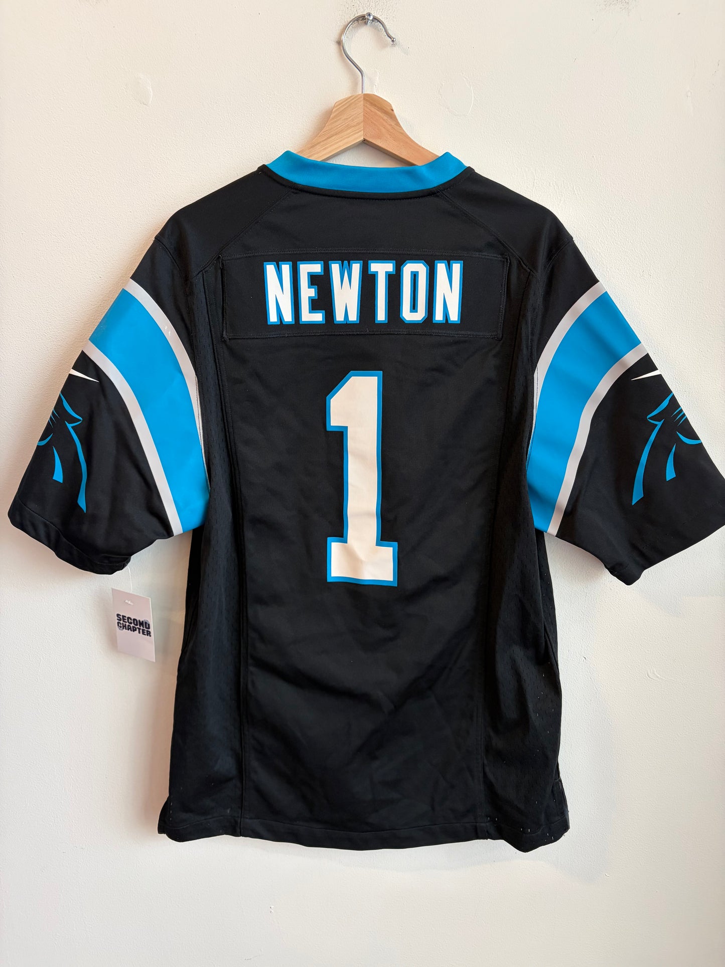 2012 Carolina Panthers Cam Newton Nike Home Jersey (S)