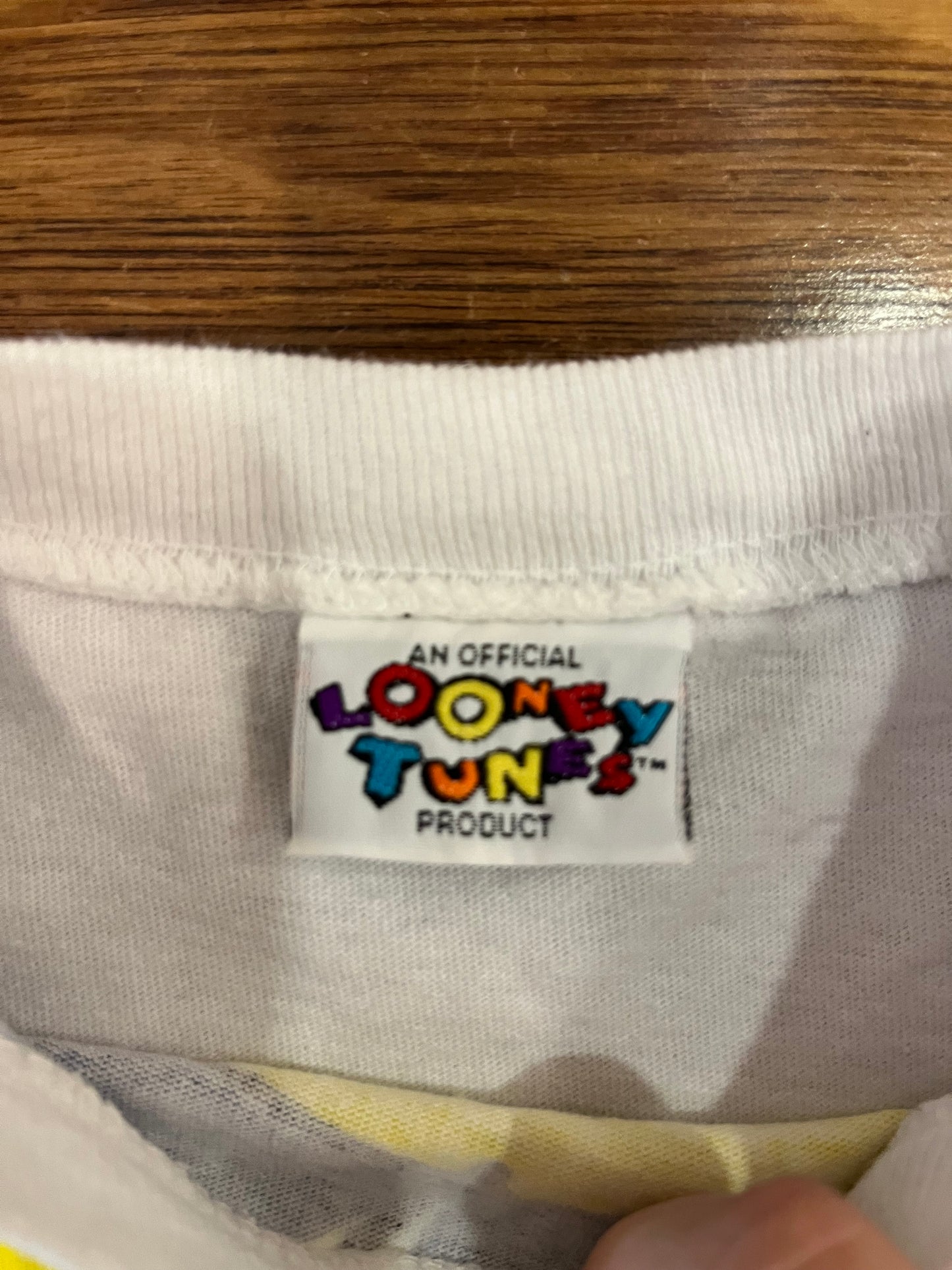 1995 Tweety Bird Looney Tunes Big Graphic Tee (L)