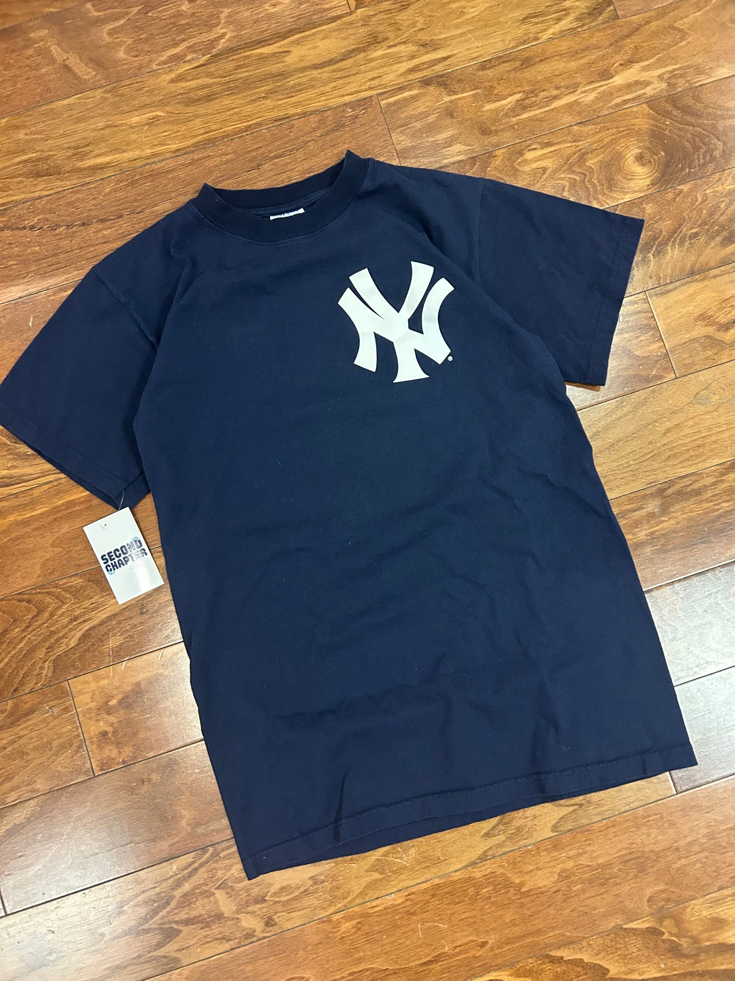 00s New York Yankees Derek Jeter #2 Jersey Tee (M)