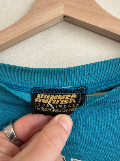 1993 Carolina Panthers Rare Hummer Blue Crewneck (XL)