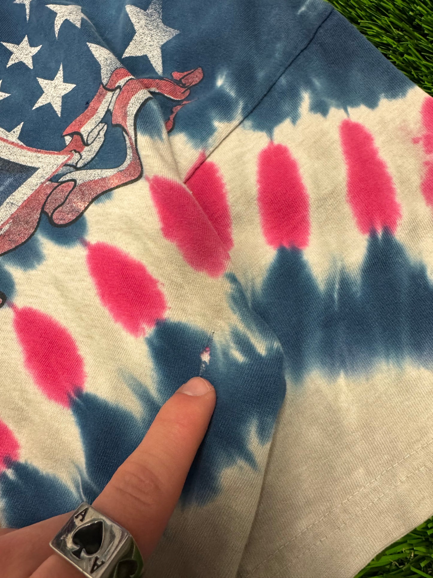 00s New England Patriots NFL Tie Dye Tee (L)