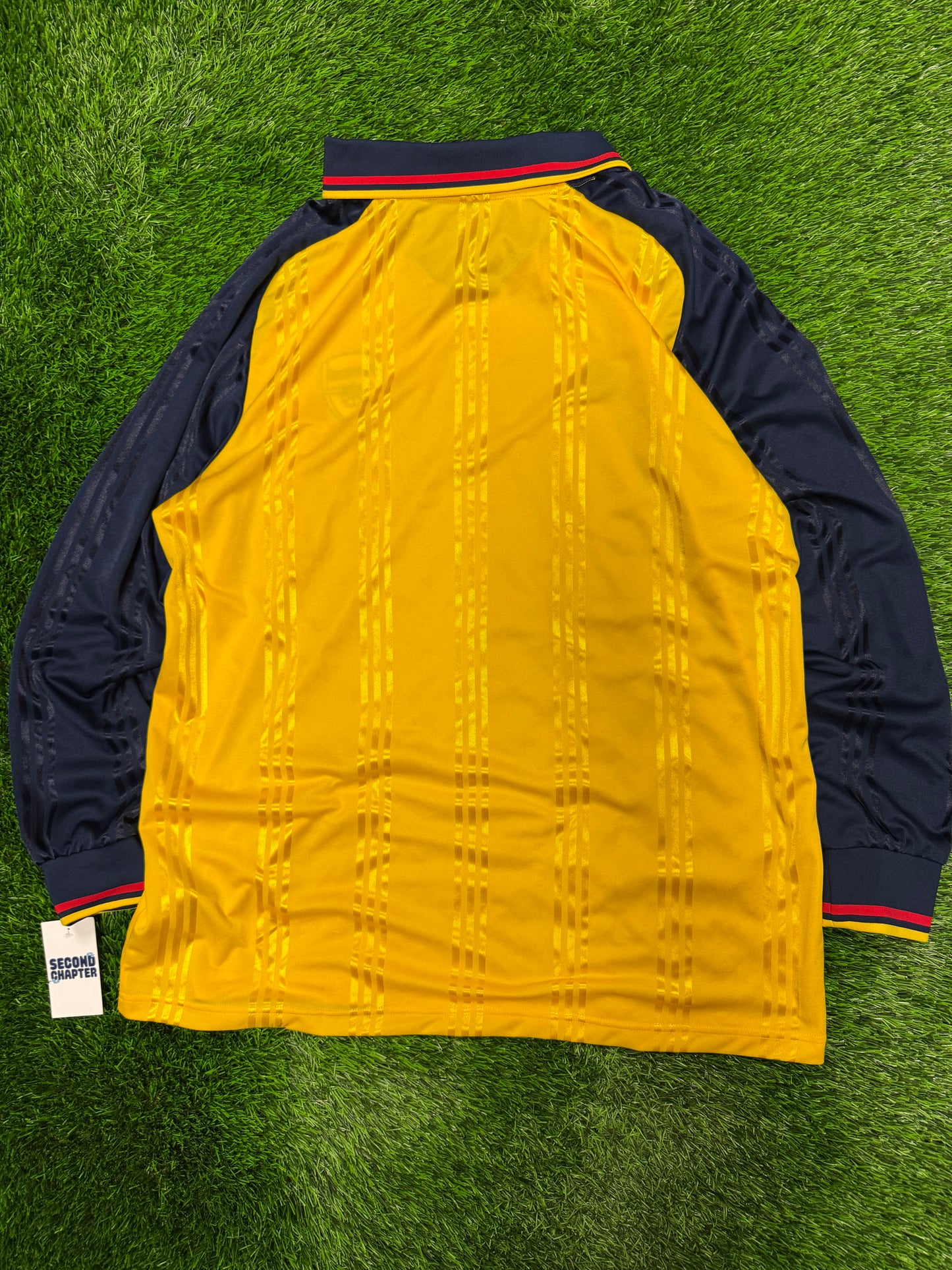 Arsenal Away Long Sleeve Adidas Oversized Jersey 2019-20 Kit (XL)