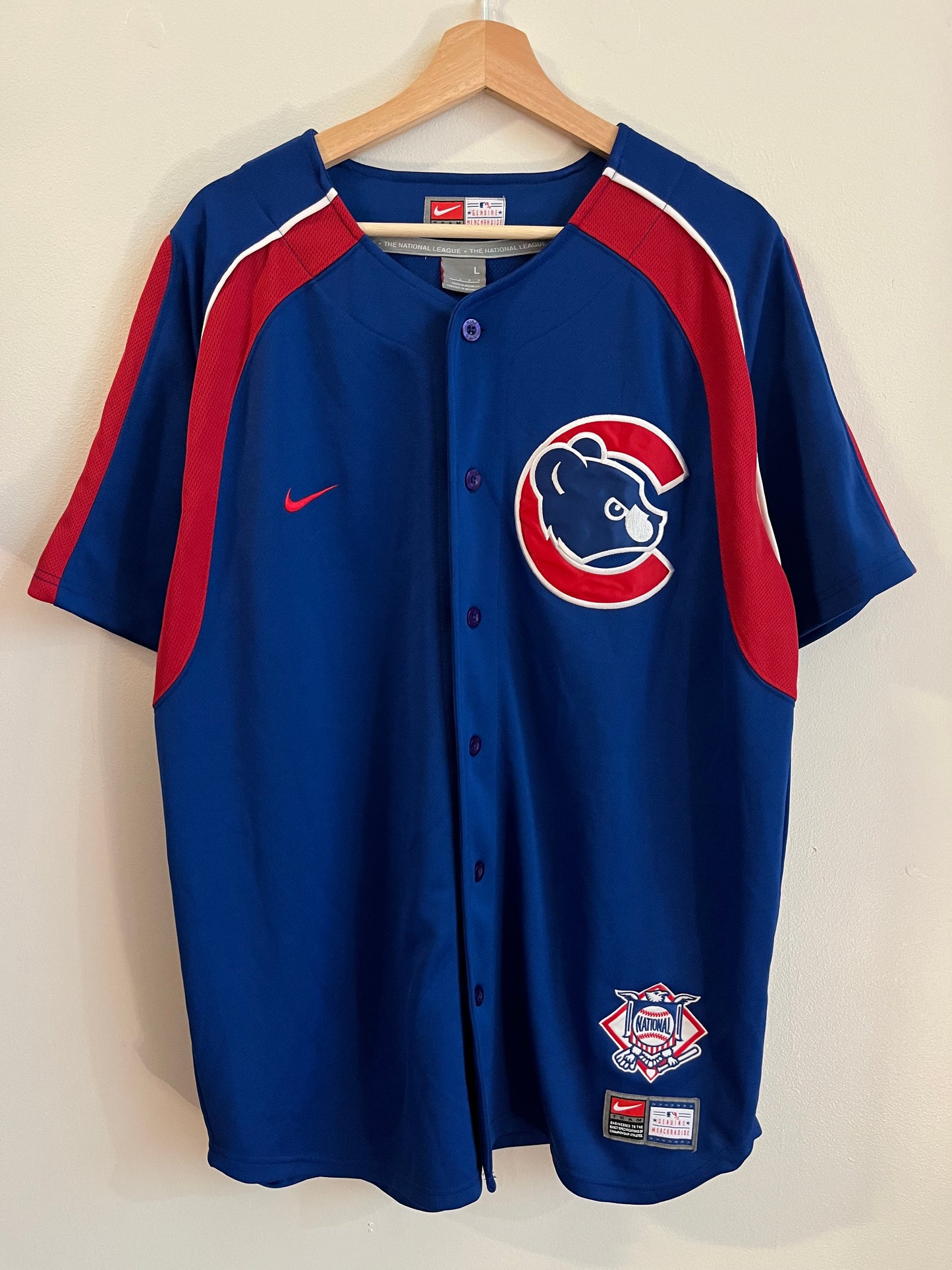 2008 Chicago Cubs Nike Baseball Jersey (L)