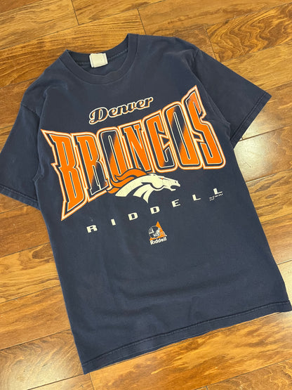 1997 Denver Broncos Riddell Tee (M)