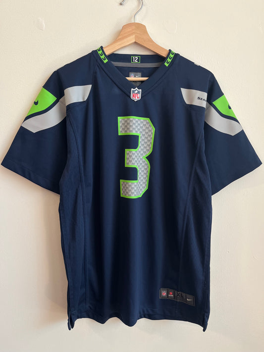 2015 Seattle Seahawks Russell Wilson Nike Jersey (Youth XL)