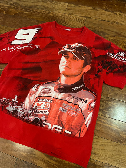 00s Kasey Kahne Dodge Nascar AOP Tee (XXL)