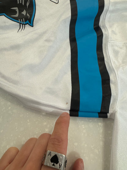 00s Carolina Panthers Jake Delhomme Reebok Away Jersey (XL)