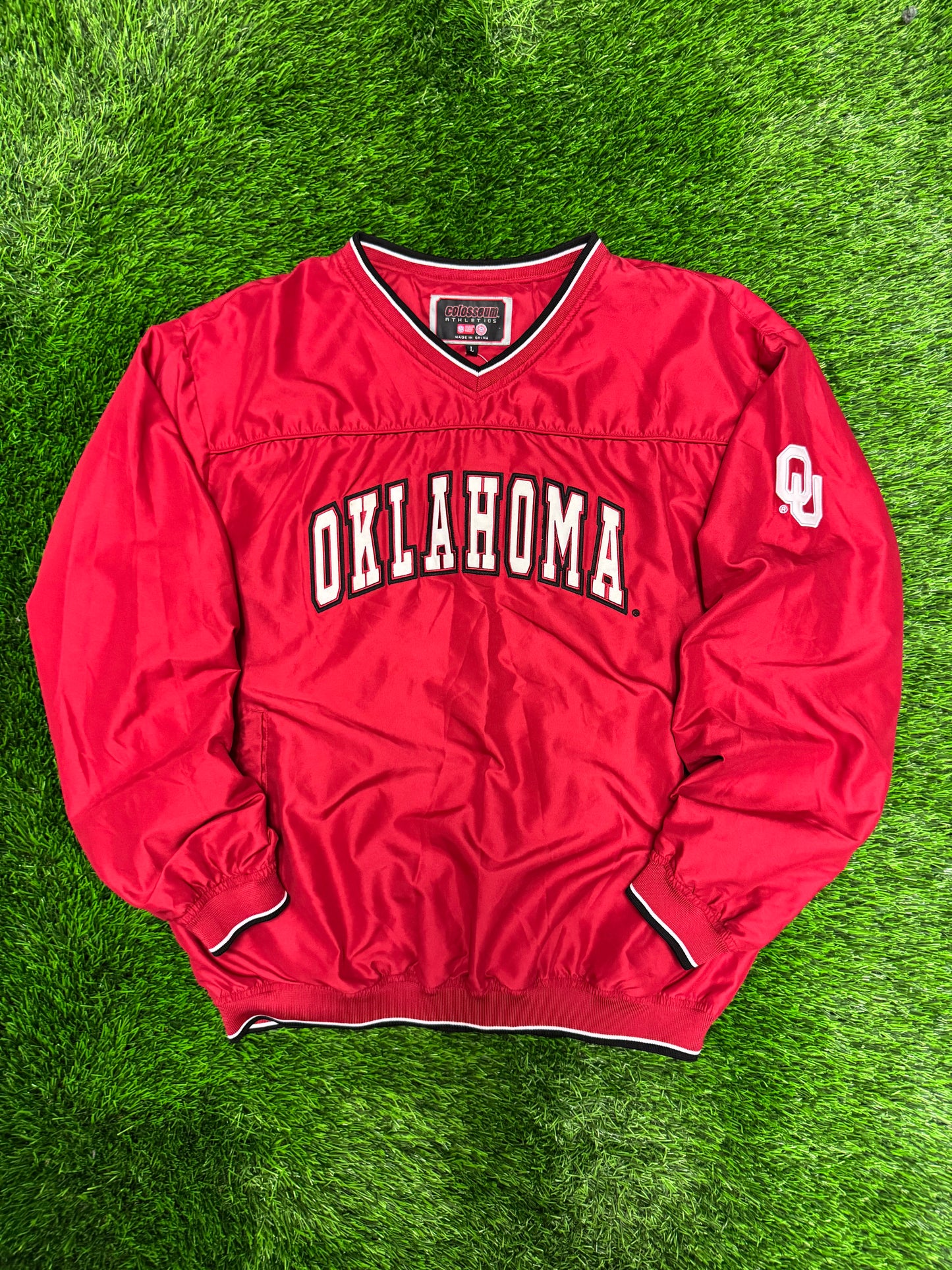 00s University of Oklahoma Colosseum Windbreaker (XL)