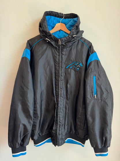 00s Carolina Panthers NFL Puffer Jacket (L)