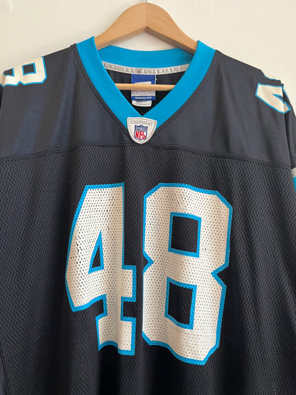 00s Carolina Panthers Stephen Davis Reebok NFL Jersey (XL)