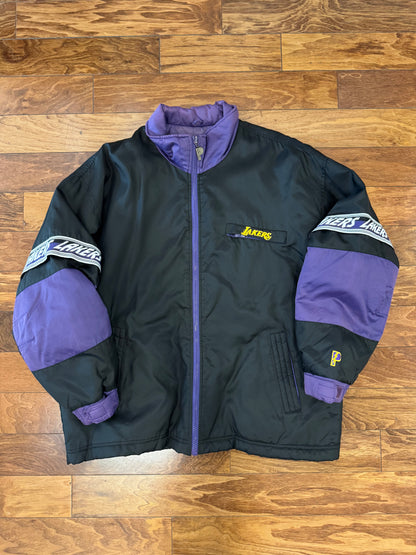 90s Los Angeles Lakers Vintage Pro Player Jacket (XL)
