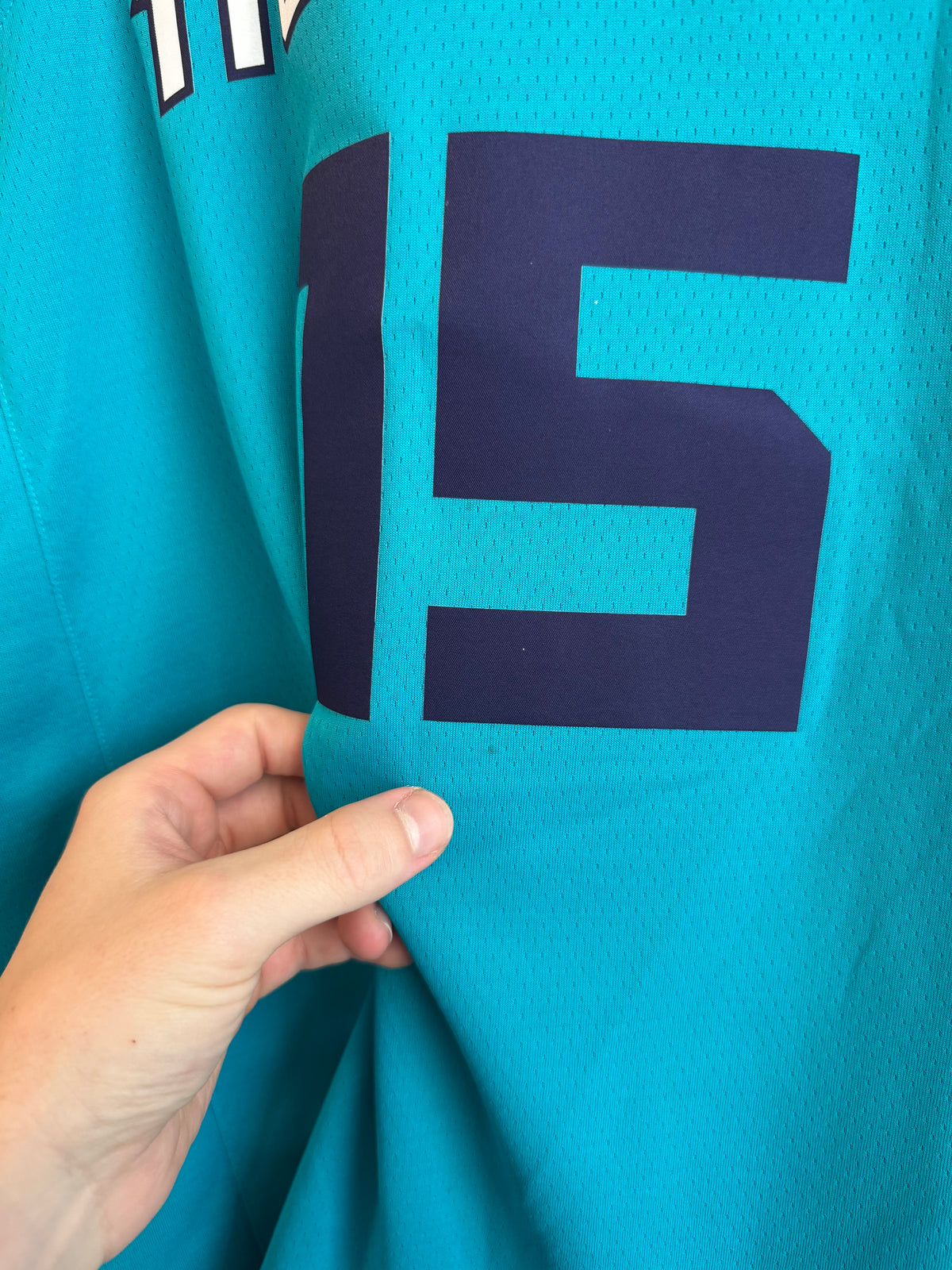 2017 Charlotte Hornets Kemba Walker Teal Jordan Swingman Jersey (L)