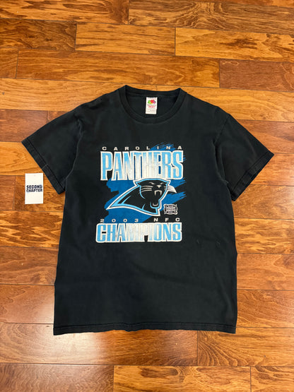 2003 Carolina Panthers NFC Champions Graphic Vintage Tee (L)