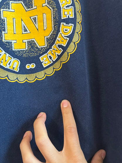 90s Notre Dame Galt Sand Crewneck (L)