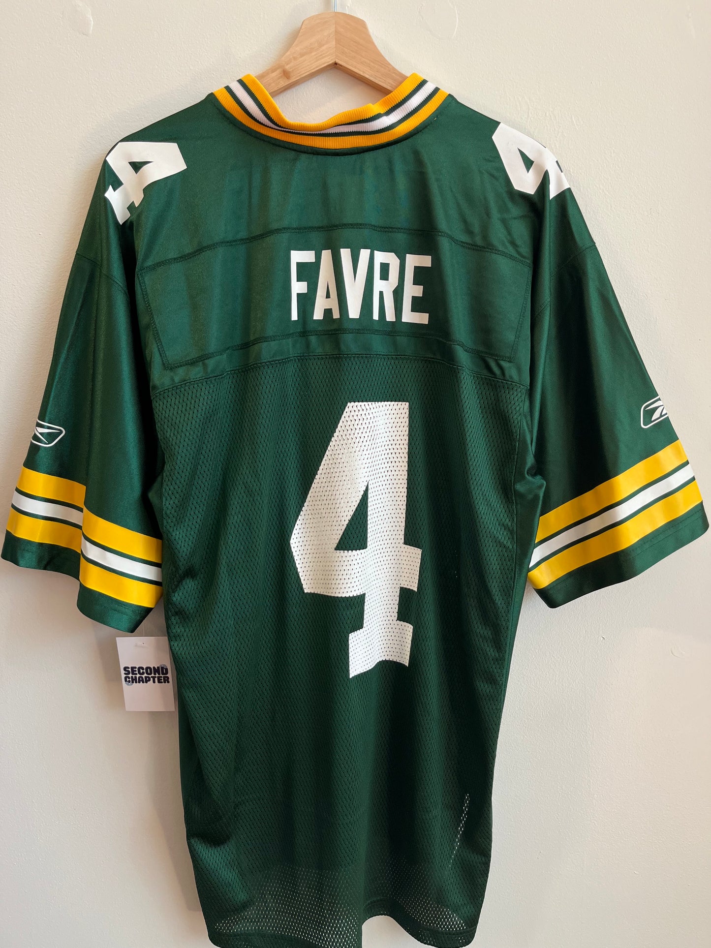 1999 Reebok Green Bay Packers Brett Favre Starter Jersey (M)
