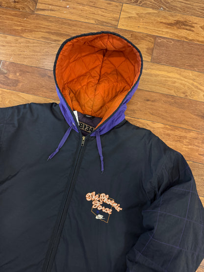 90s Phoenix Suns Charles Barkley Nike Force Parka Puffer Jacket (M)