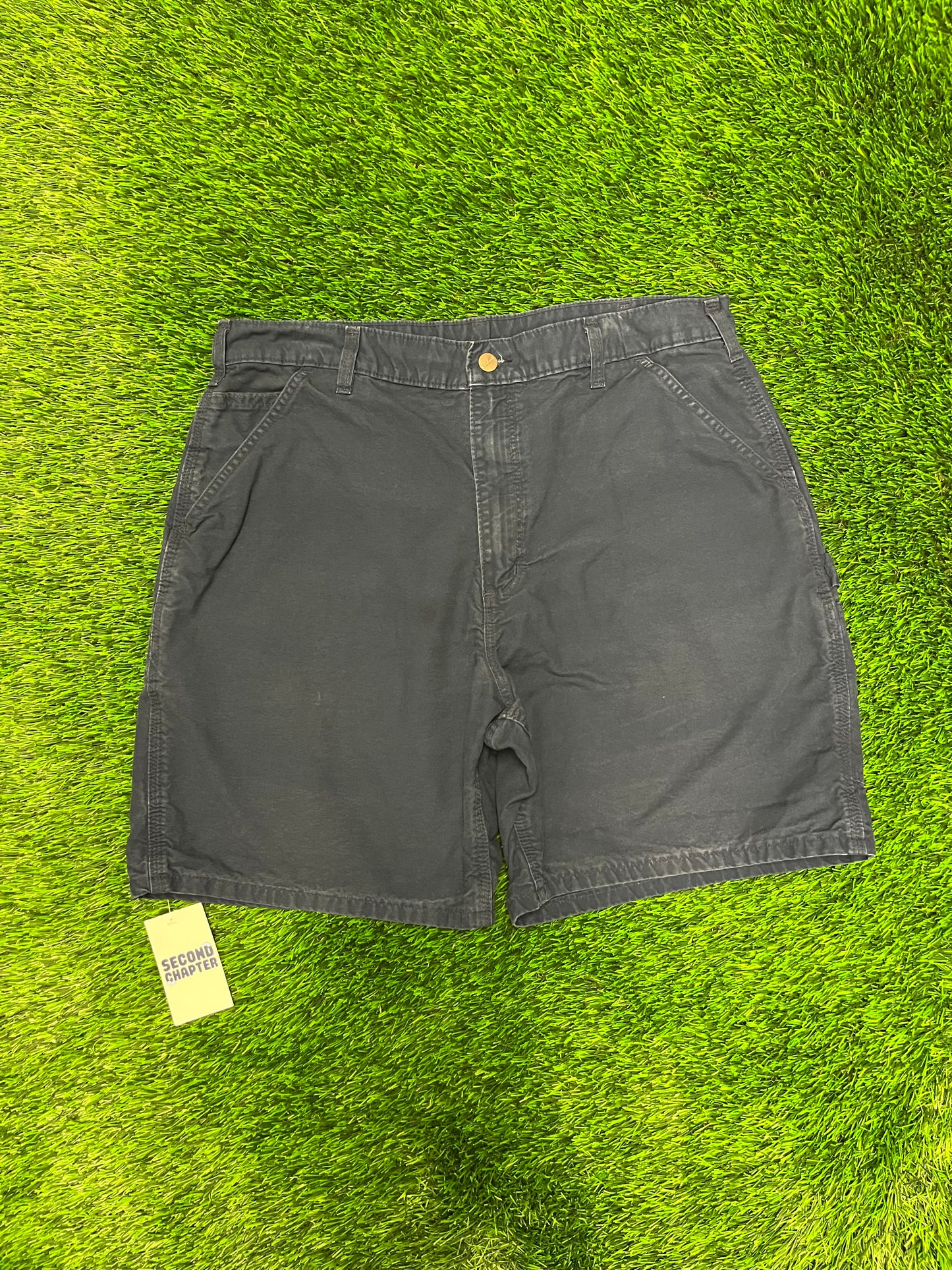 2010 Carhartt Workwear Carpenter Navy Shorts (36)