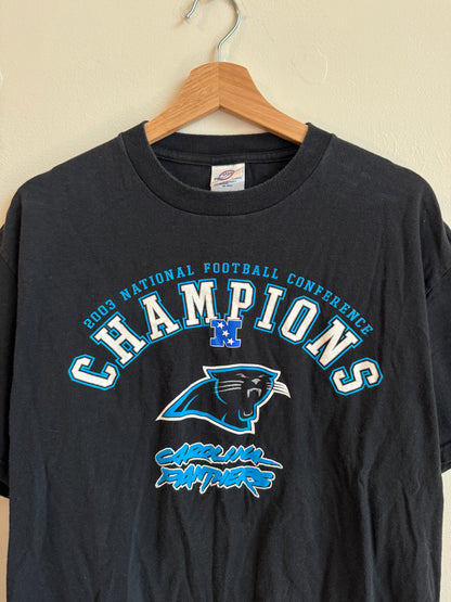 2003 Carolina Panthers NFL Conference Champs Tee (L)