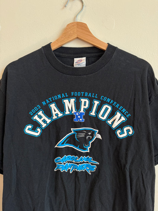 2003 Carolina Panthers NFL Conference Champs Tee (L)