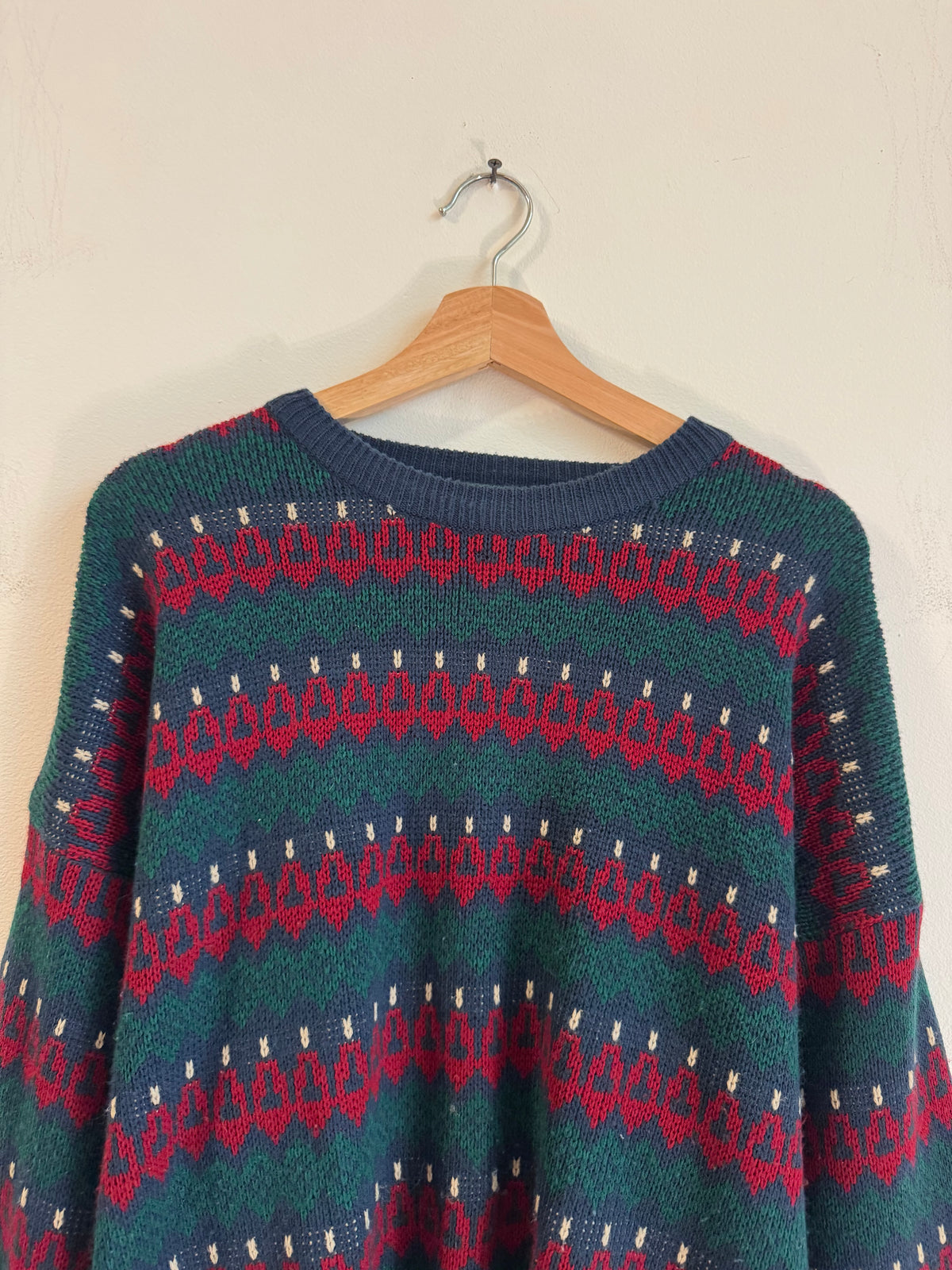 90s Stoneriver Striped Essential Sweater (XL)