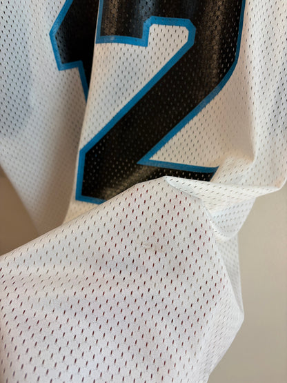 90s Carolina Panthers Kerry Collins Champion Away Jersey (M)