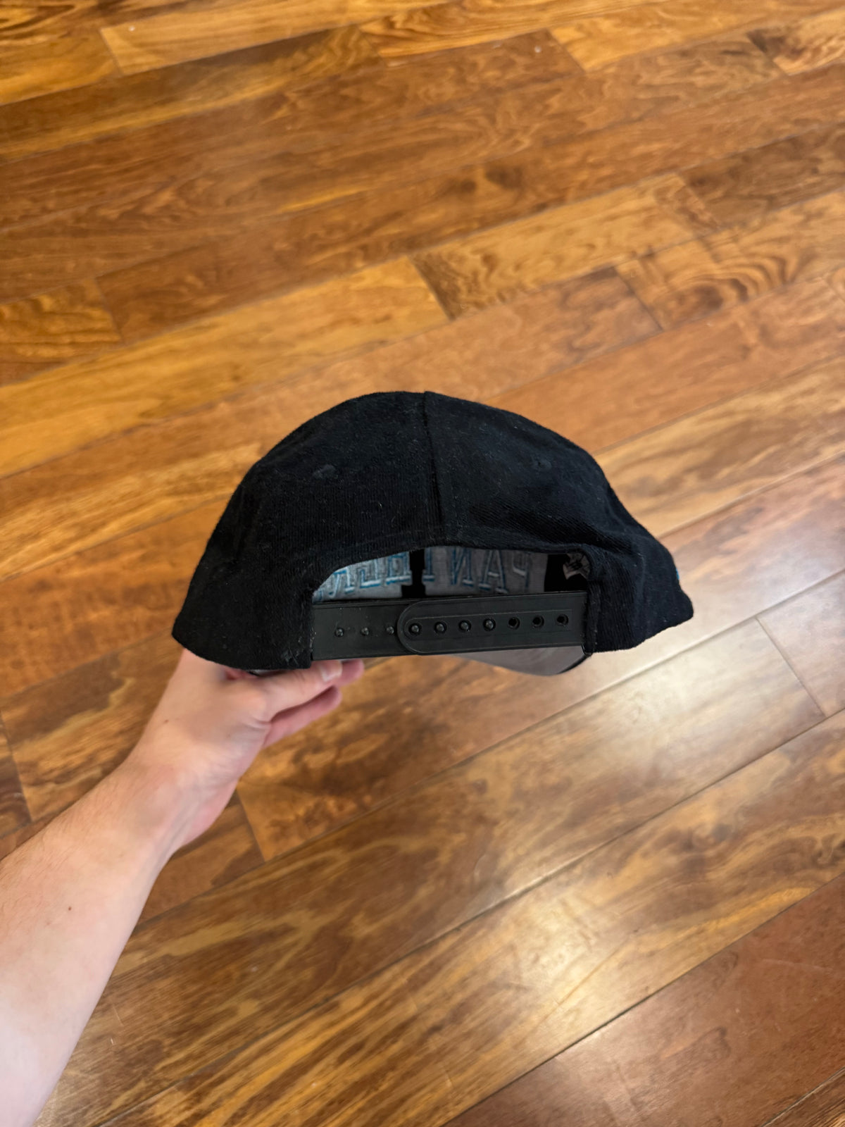 90s Carolina Panthers Spell Out Essential Hat (OS)