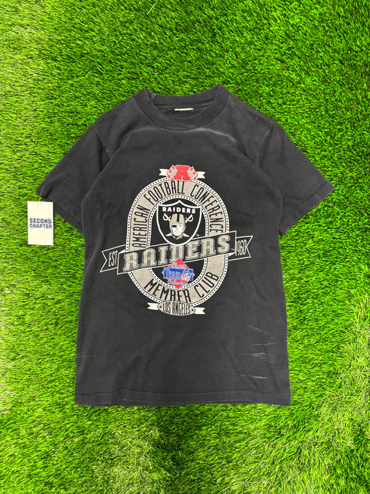 90s Oakland Raiders Graphic Tee (S)