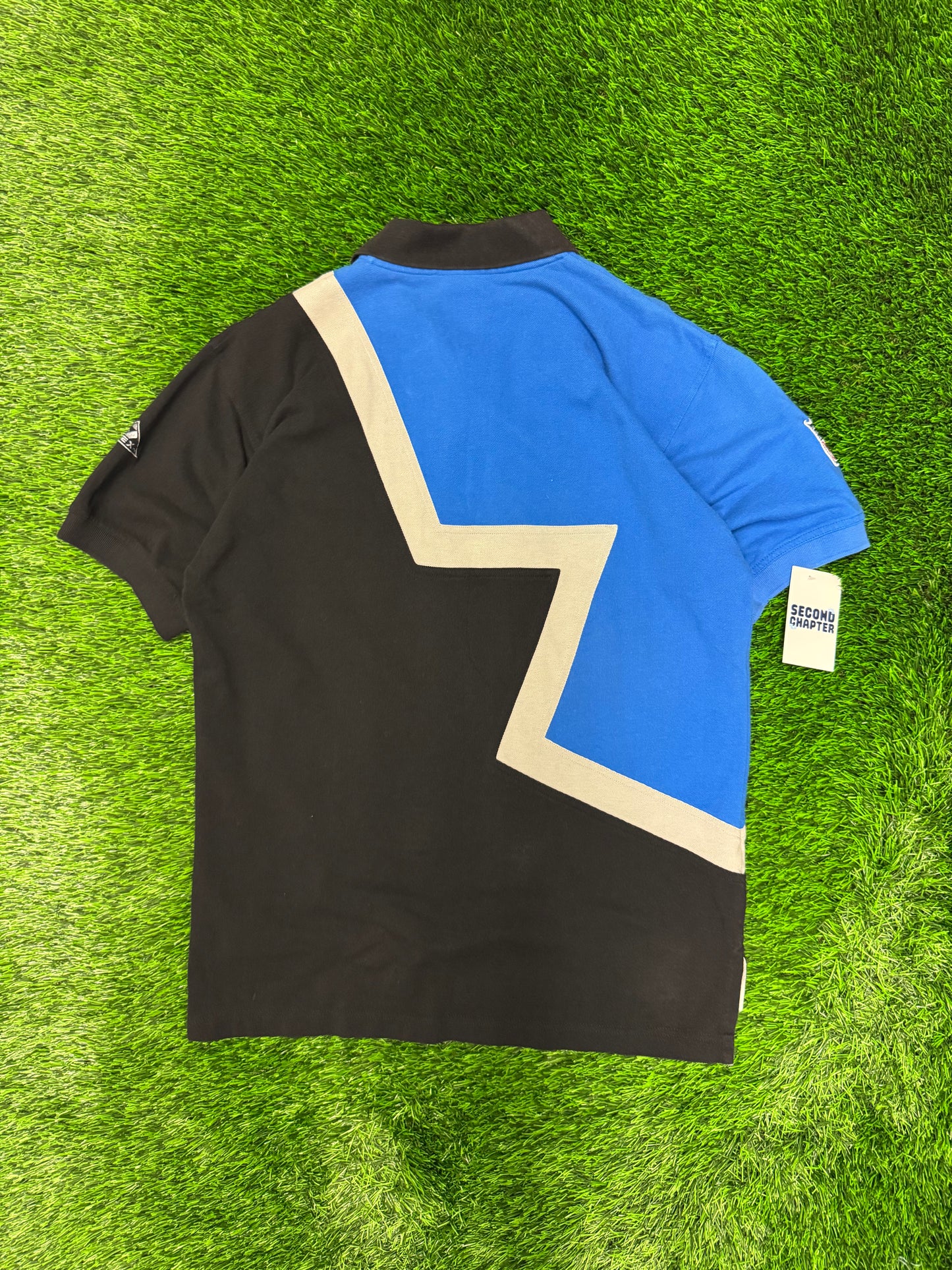 90s Carolina Panthers Apex One Polo Shirt (M)