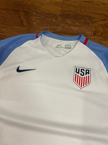 2016-17 Team USA Nike Home Soccer Jersey (XL)