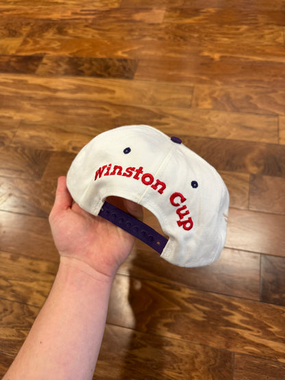 90s Brickyard 400 Winston Hat Two Toned Nascar Hat (OS)