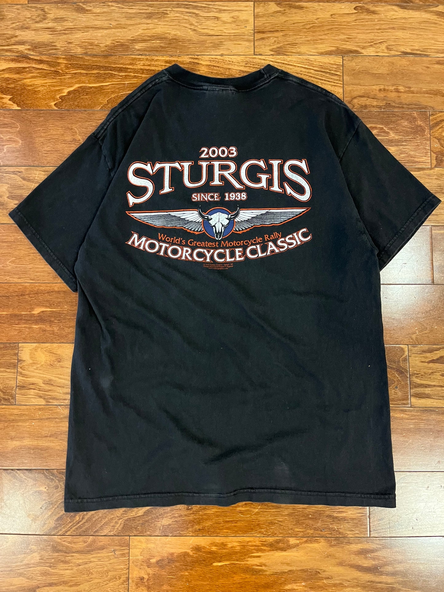 2003 Sturgis Motorcycle Classic Tee (L)