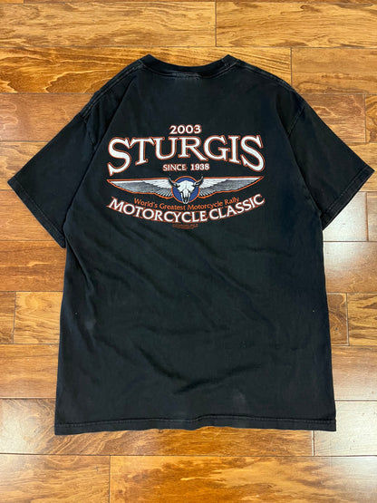 2003 Sturgis Motorcycle Classic Tee (L)