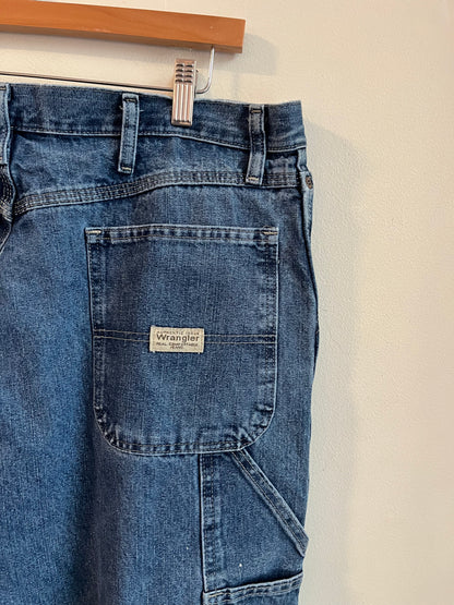 00s Wrangler Originals Dark Carpenter Shorts (36)