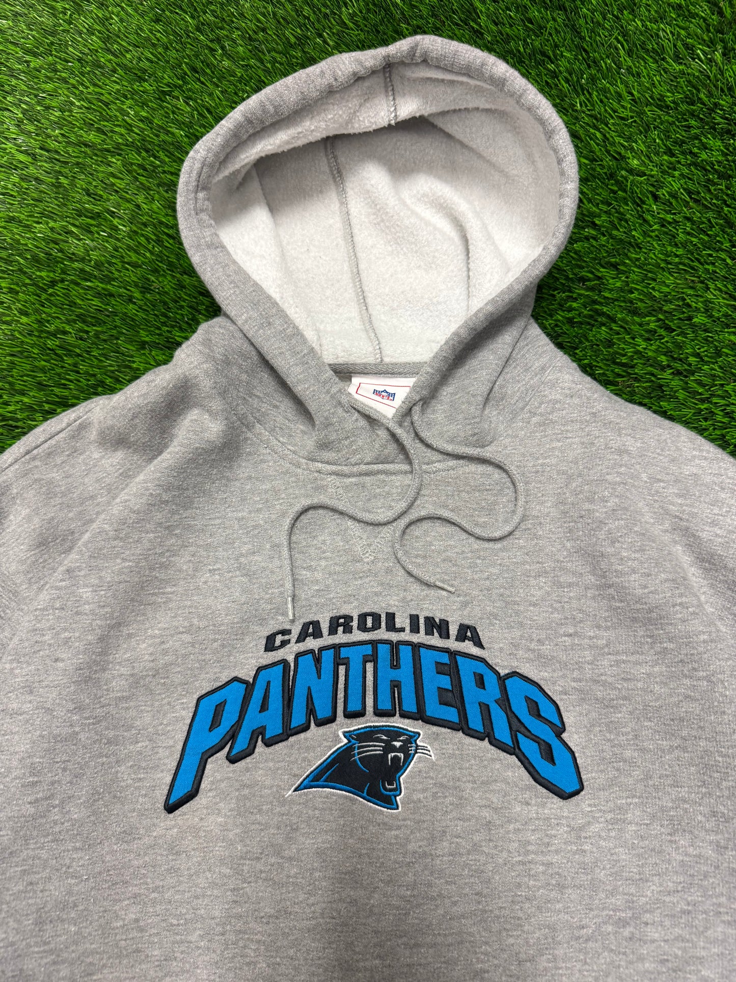 2006 Carolina Panthers Embroidered Wide Hoodie (L)