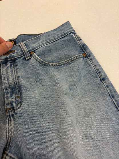 00s Lee Light Wash Faded Shorts (33)