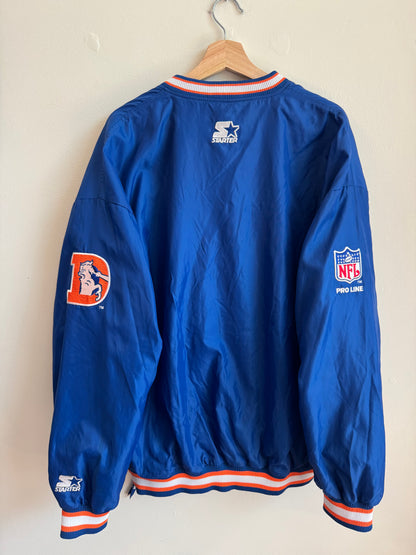 90s Denver Broncos Starter NFL Pro Line Windbreaker (XL)