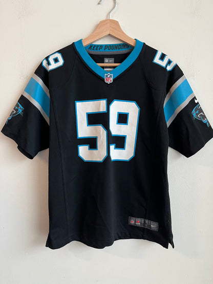 2016 Carolina Panthers Luke Kuechly Nike Jersey (Youth L)