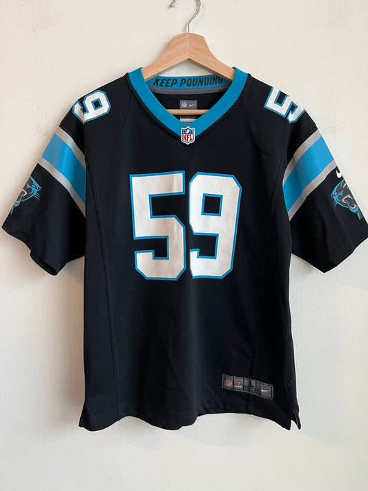 2016 Carolina Panthers Luke Kuechly Nike Jersey (Youth L)