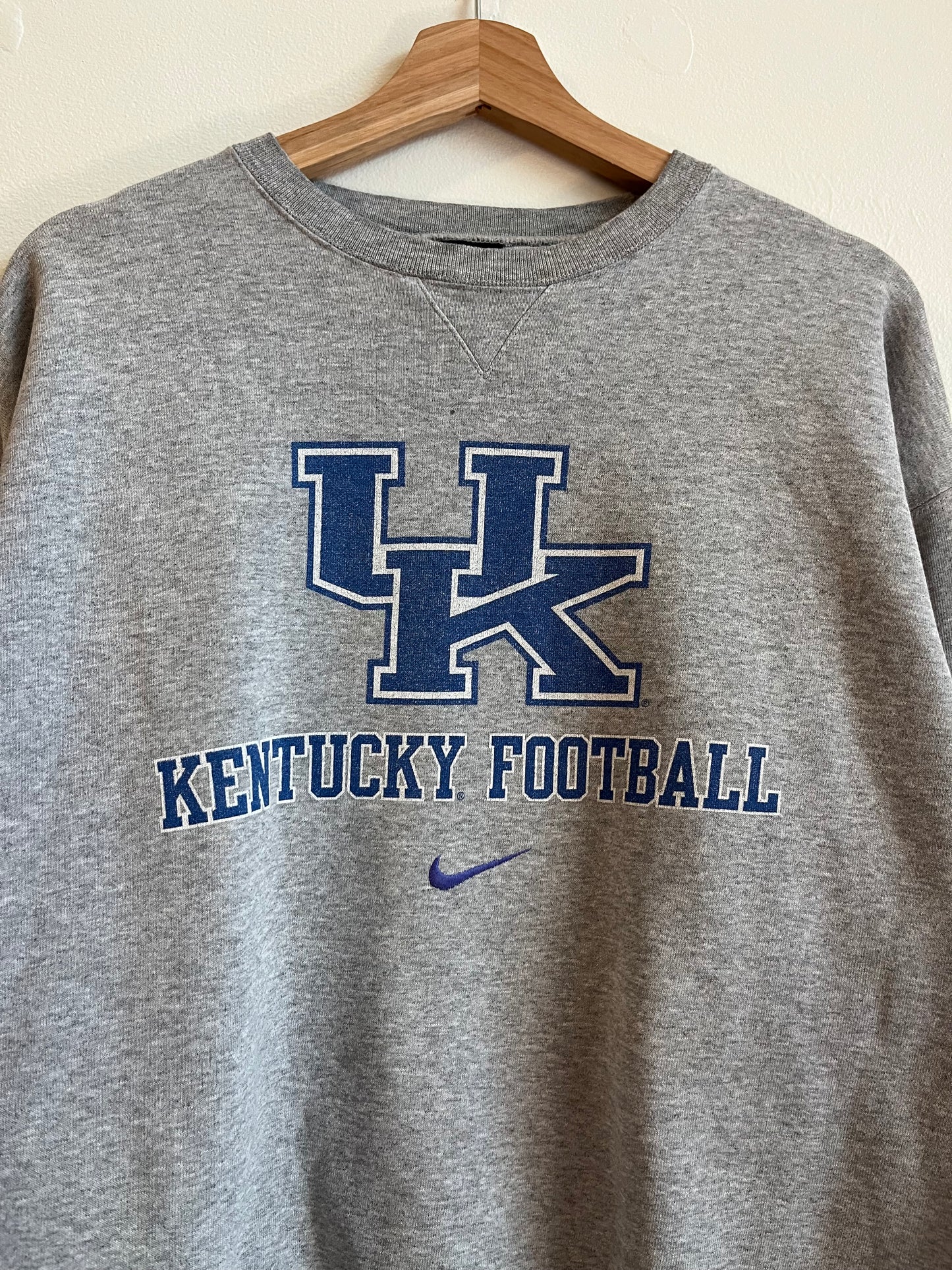 00s Kentucky Nike Center Swoosh Boxy Crewneck (L)