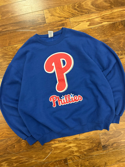 2010 Philadelphia Phillies Spell Out Crewneck (XXL)