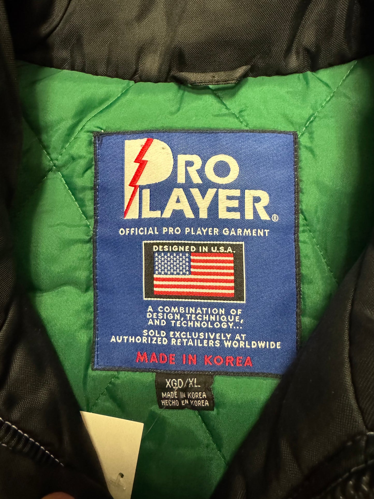 90s New York Jets Vintage Pro Player NFL Puffer Jacket (XL)