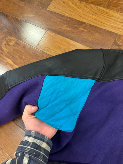 90s I.O.U Legendary Hornets Colored Vintage Jacket (L)