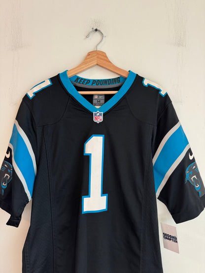 2010s Carolina Panthers Cam Newton Nike Home Jersey (M)