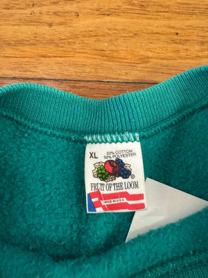 90s Wolves Wrap Around Nature Crewneck (XL)