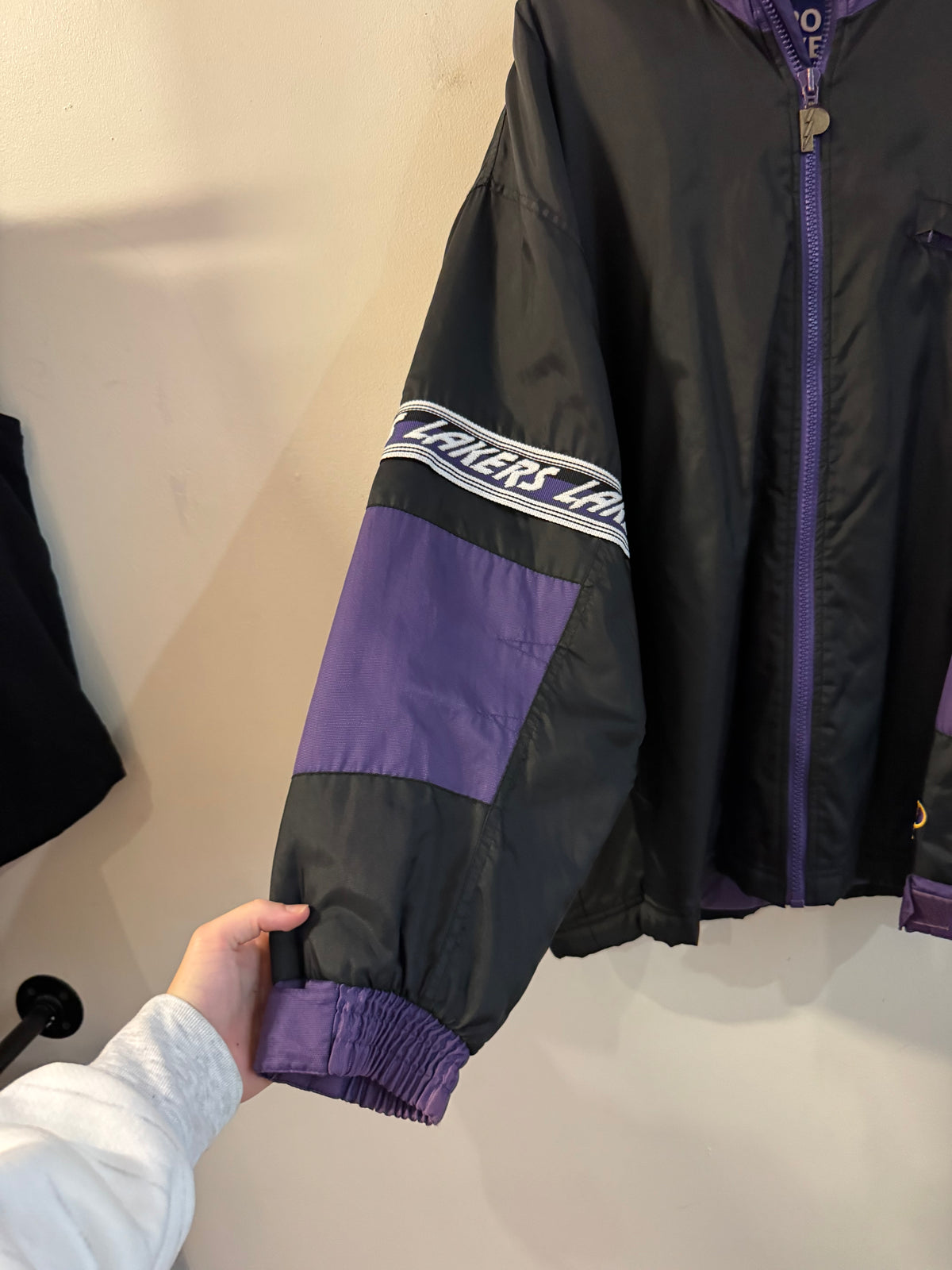 90s Los Angeles Lakers Vintage Pro Player Jacket (XL)