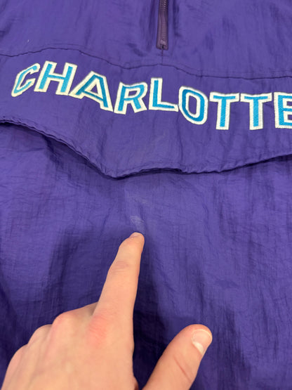 90s Charlotte Hornets Jen-Pro Puffer Jacket (M)